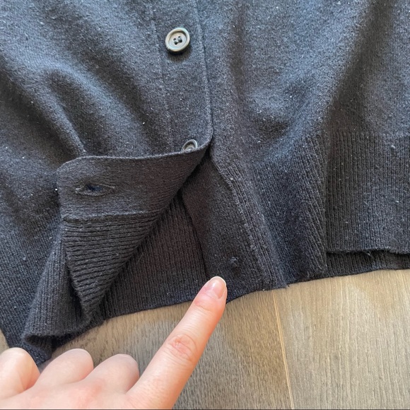 (Lot of 2) J. Crew wool/cashmere cardigans (Sz XS) - Picture 8 of 16